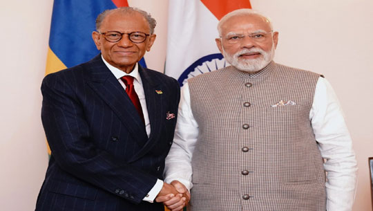 पीएम मोदी और मॉरीशस के पीएम रामगुलाम के बीच द्विपक्षीय वार्ता, चार समझौता ज्ञापनों पर हस्ताक्षर