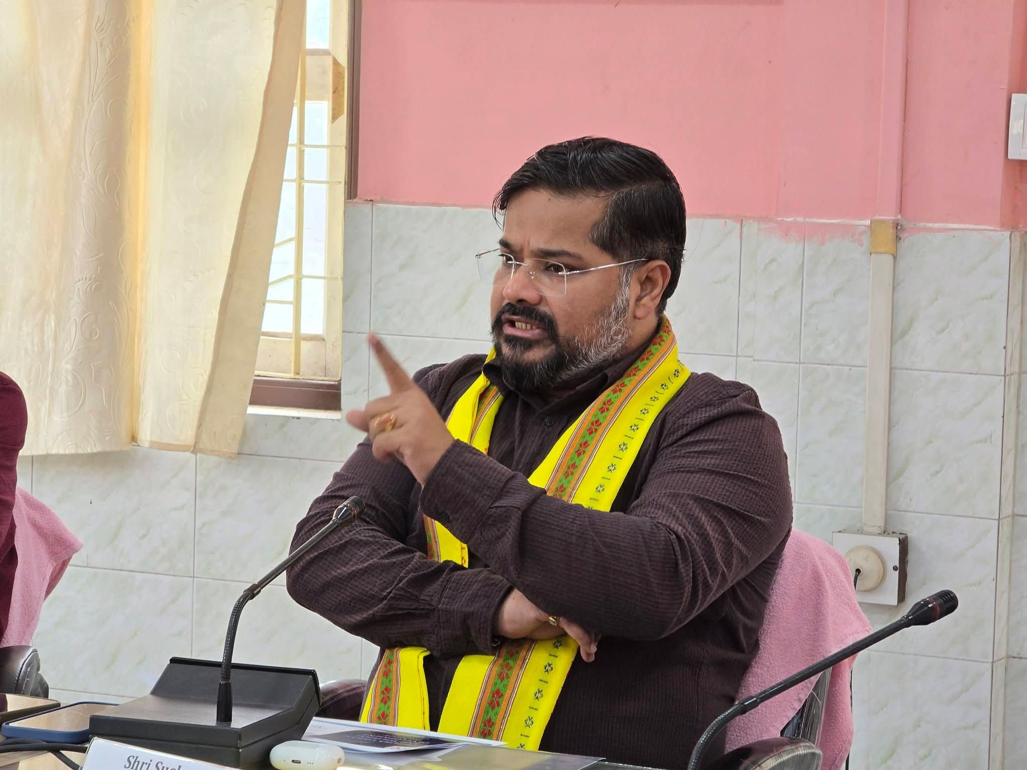 रानीरबाज़ार में विकास कार्यों की समीक्षा, सुशांत चौधरी ने पारदर्शी शासन पर दिया जोर