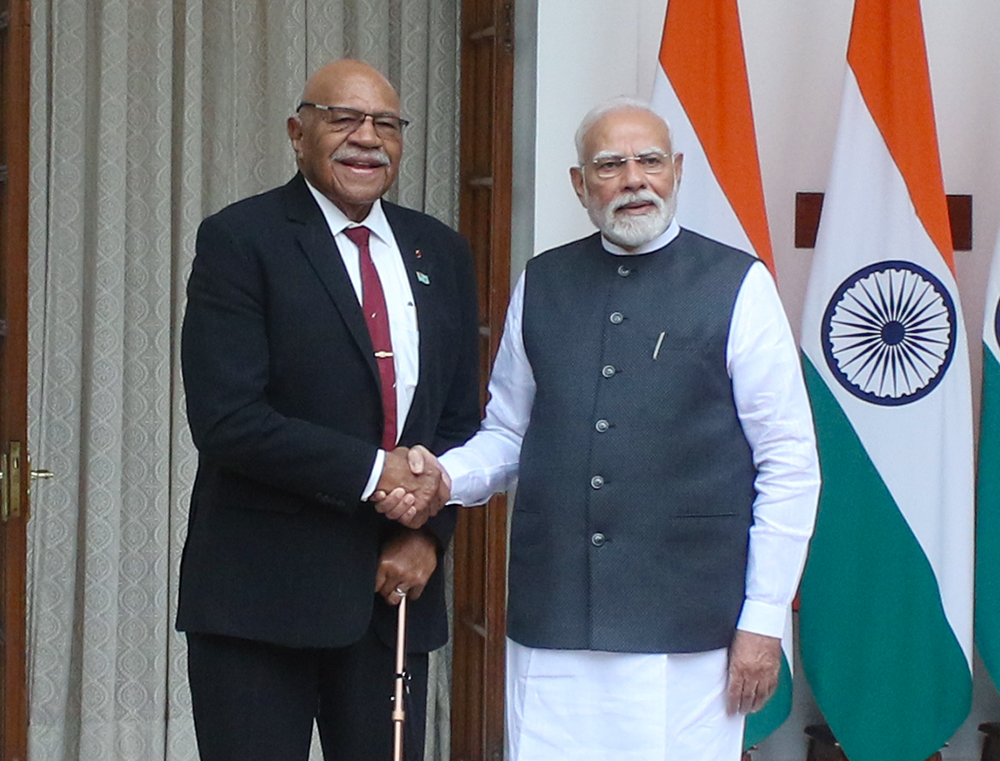 भारत और फिजी के बीच सात समझौतों पर हस्ताक्षर, स्वास्थ्य, मानकीकरण और रक्षा सहयोग पर जोर